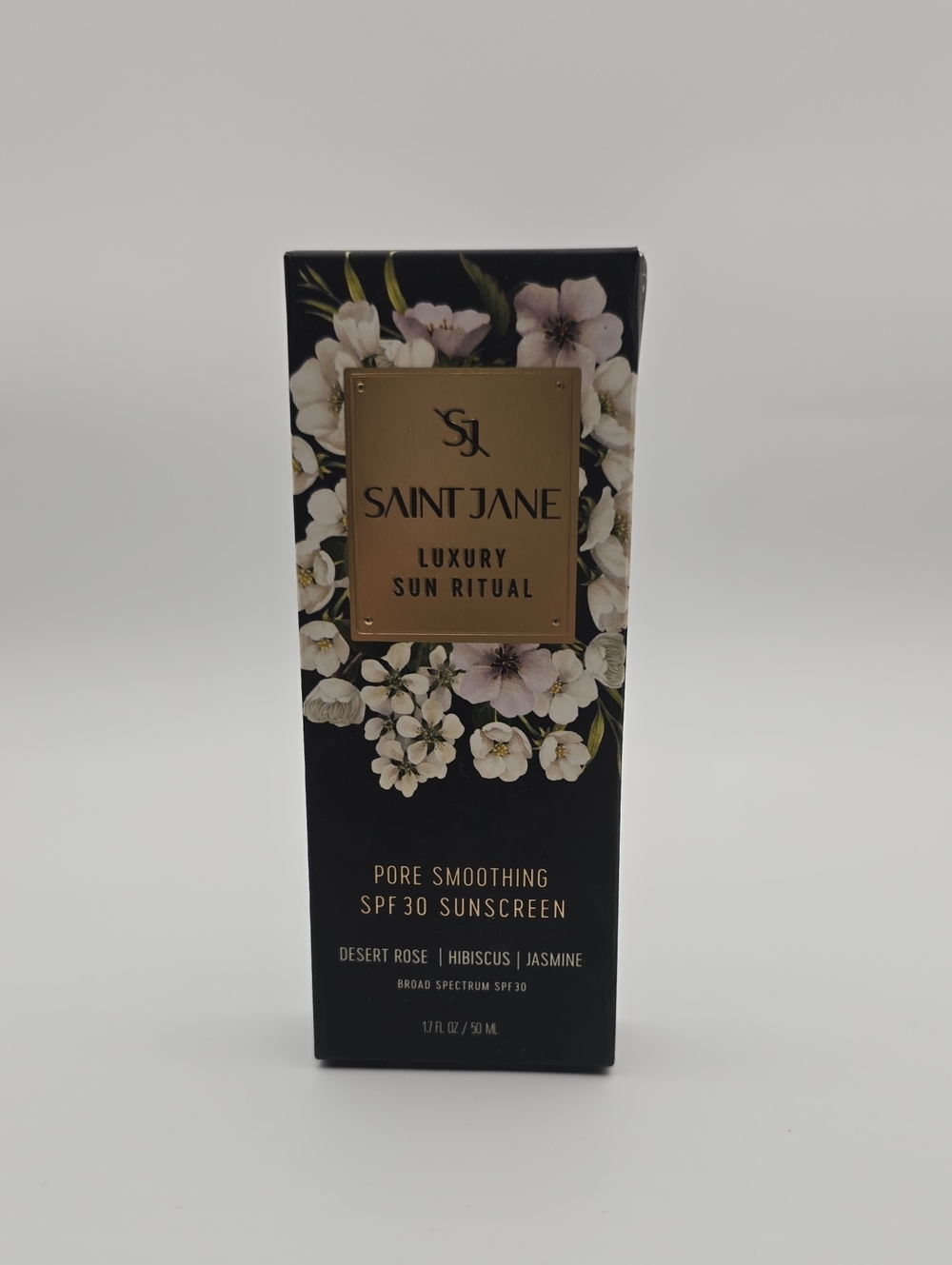 Saint Jane Luxury Sun Ritual SPF 30 Sunscreen - Black